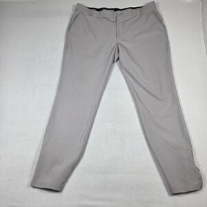 Pins‎ And Aces Performance Golf Pants Mens 40x31 Gray Lightweight Stretch